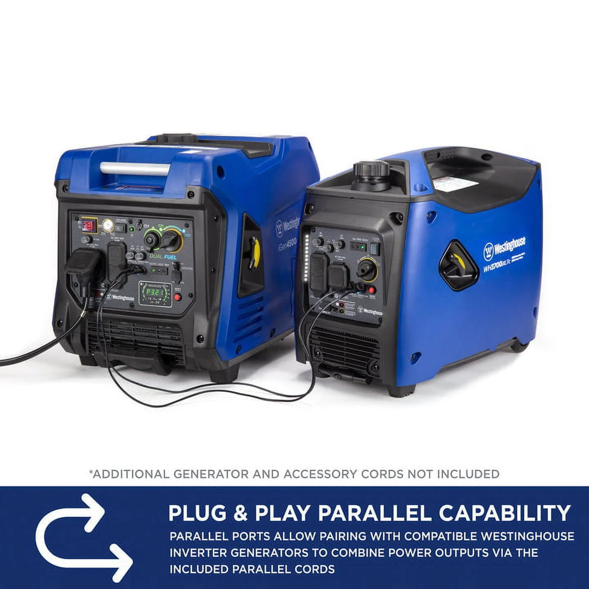 Gas Powered Portable Inverter Generator with CO Sensor E87906