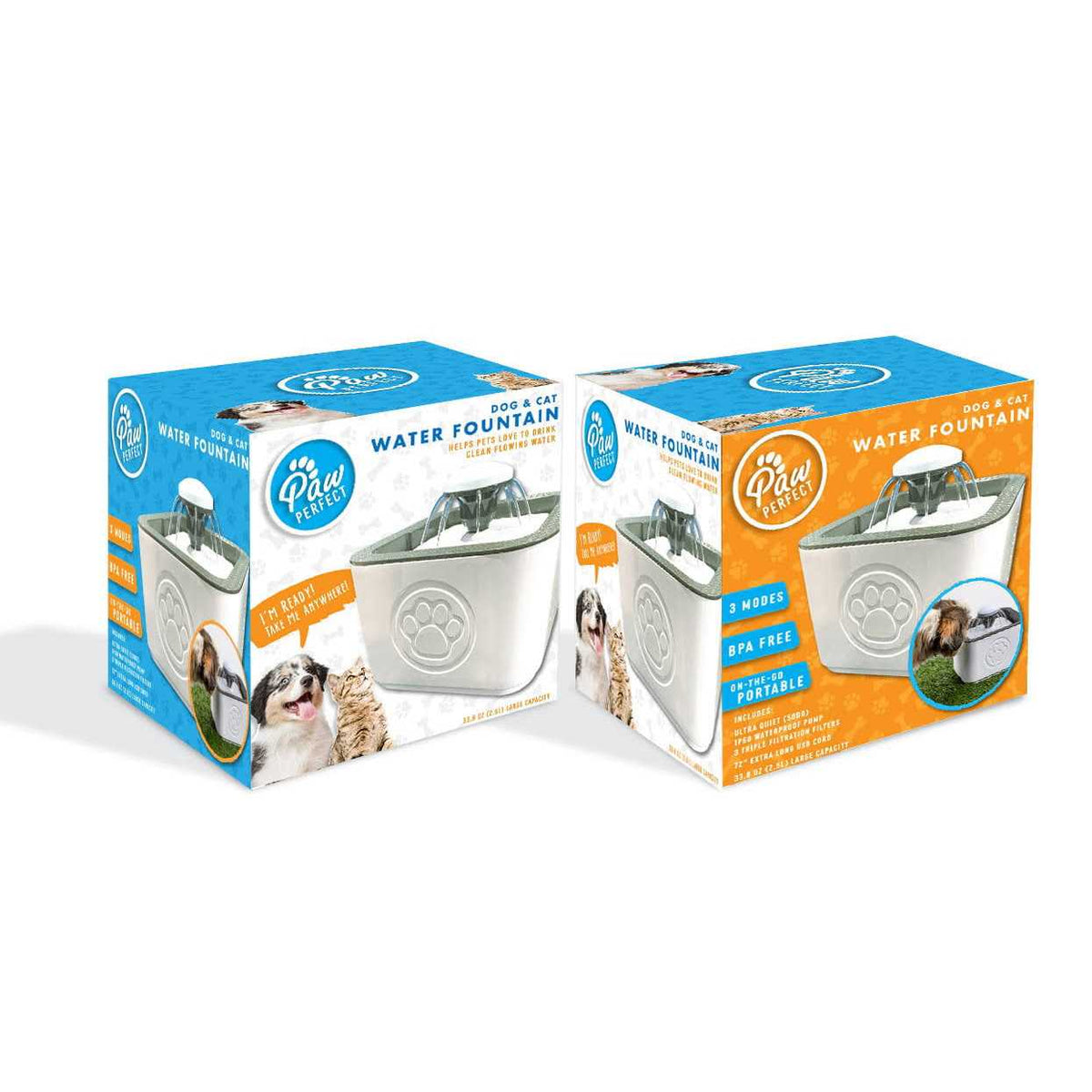 Dog & Cat Filtered Water Fountain X268881