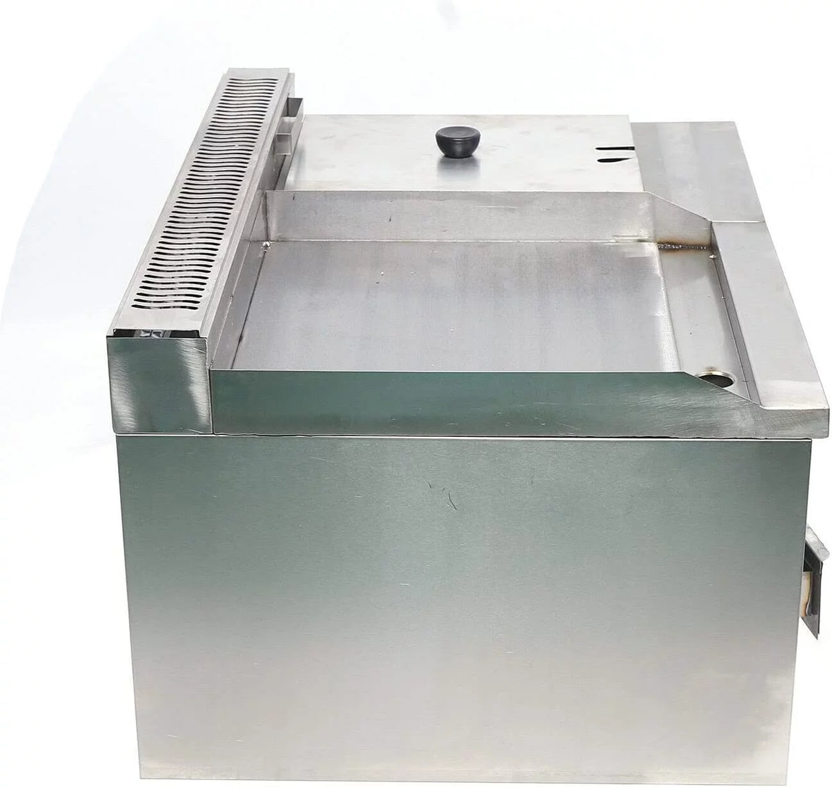 2 Burners Stainless Steel Commercial Gas Griddle W9631