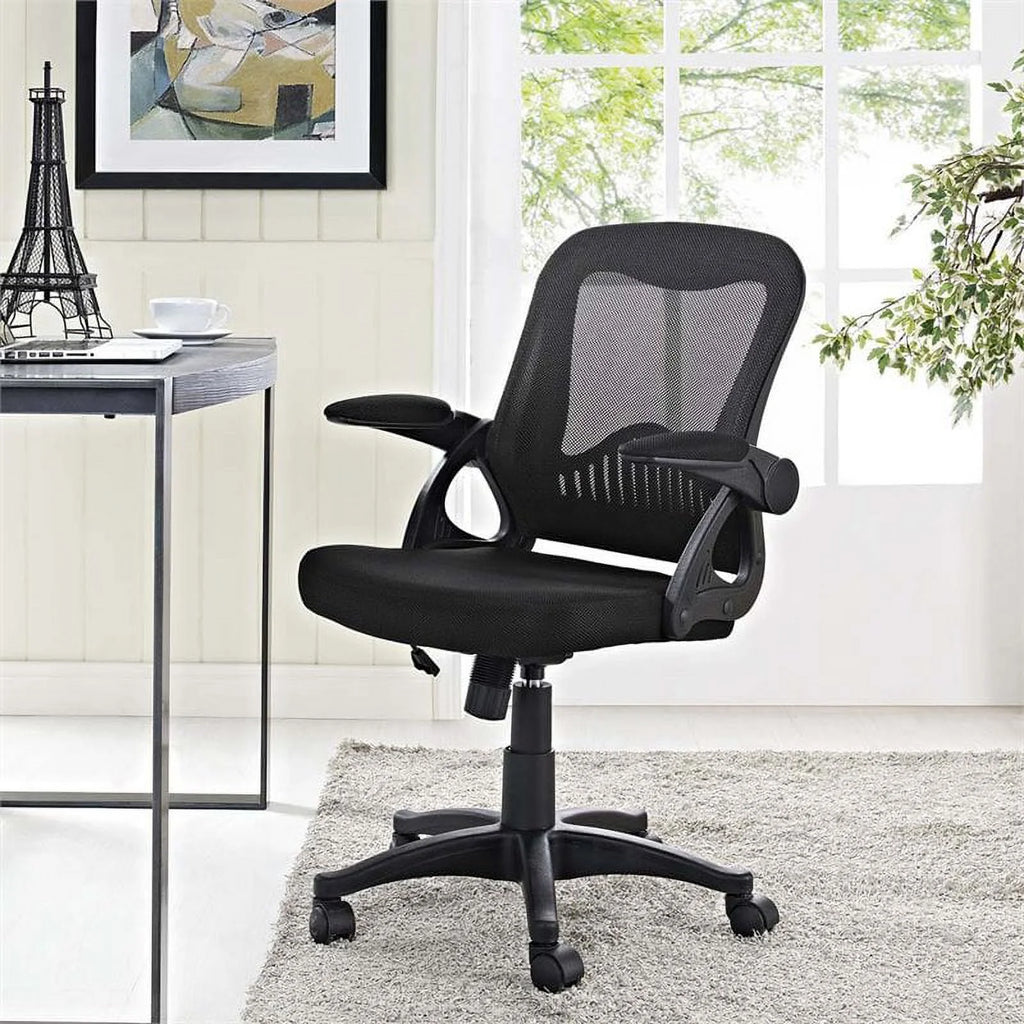 Black PP Plastic Office Chair E757040