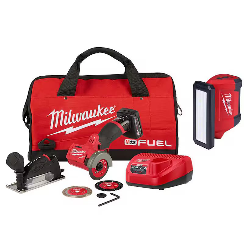 12V Cordless Cut Off Saw Kit with Service Light K901