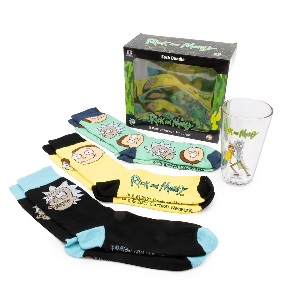 Pint Glass and Sock Bundle A715966