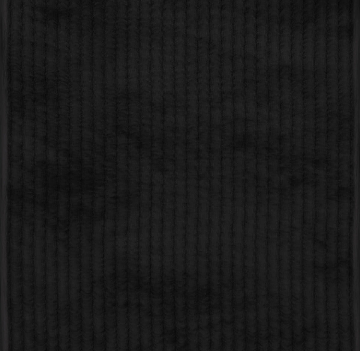 Gold PU Strip Wingback Velvet Upholstered Bed Black, Full U7443