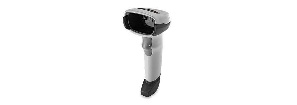 Black White Handheld Bar Code Reader W12533
