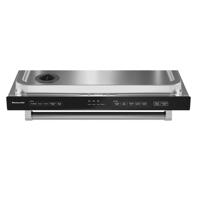 Black Built-In Dishwasher with Stainless Steel Tub T978