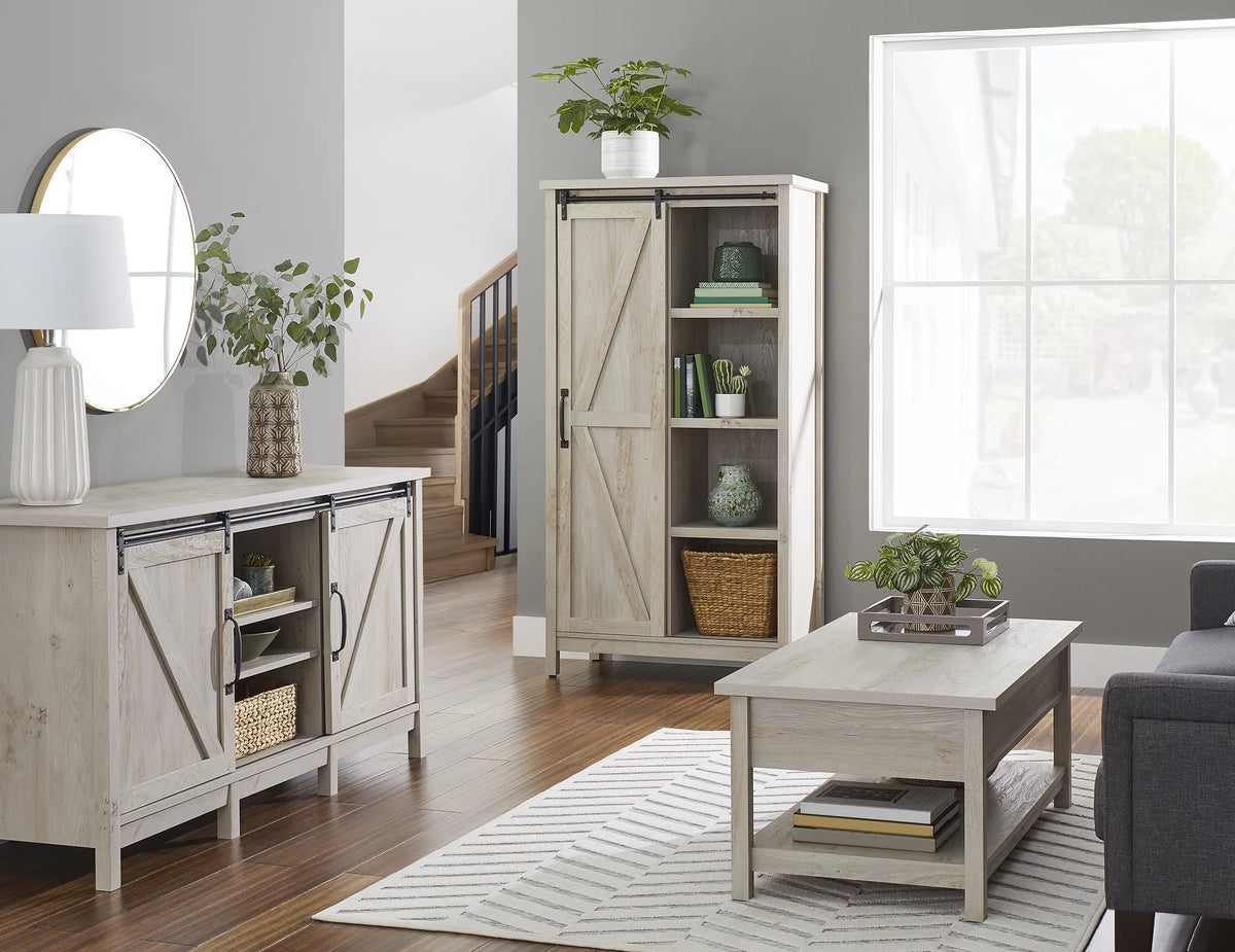 Rustic Gray TV Stand Q657079