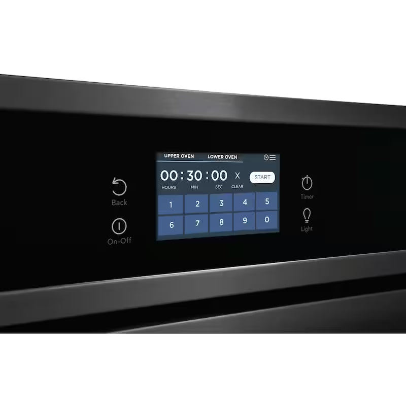 Double Electric Built-In Wall Oven with Convection in Black Stainless Steel L74720