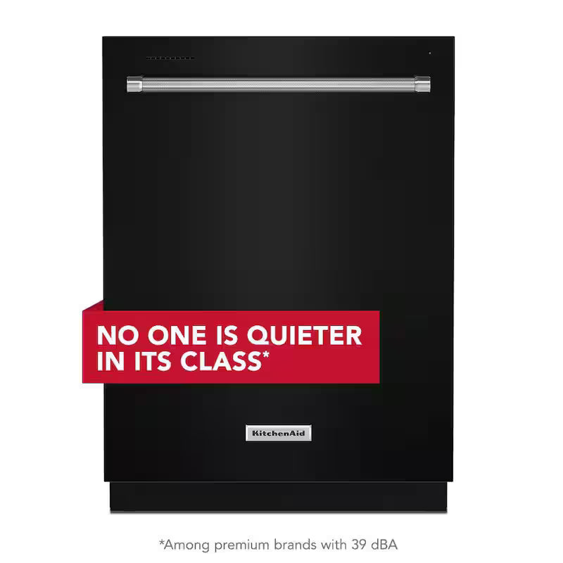 Black Built-In Dishwasher with Stainless Steel Tub T978