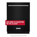 Black Built-In Dishwasher with Stainless Steel Tub T978