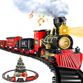 Christmas Train Set with Steam Light & Sound I74605
