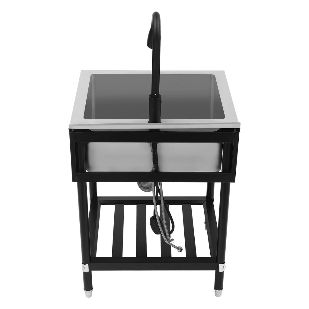 Stainless Steel Commercial Kitchen Prep Table Single Bowl A6956