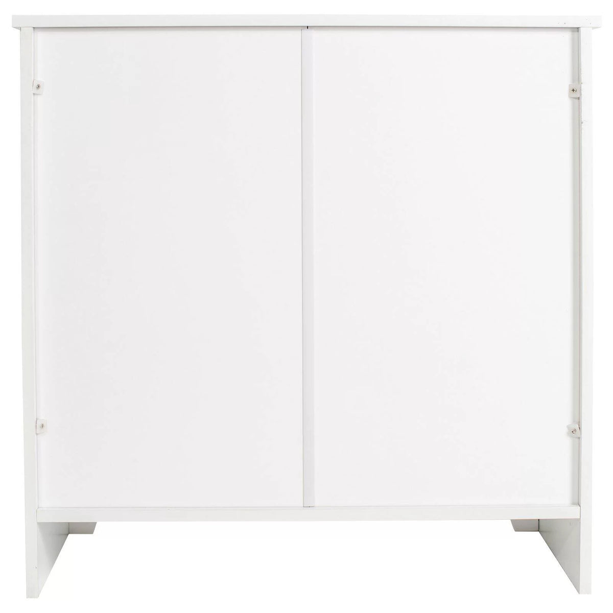 White Double Door Cabinet N323