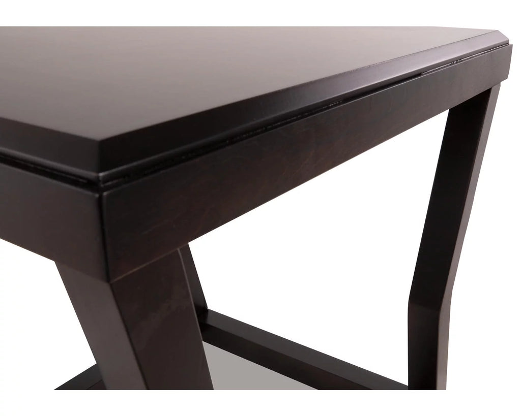 Contemporary Espresso End Table J35665