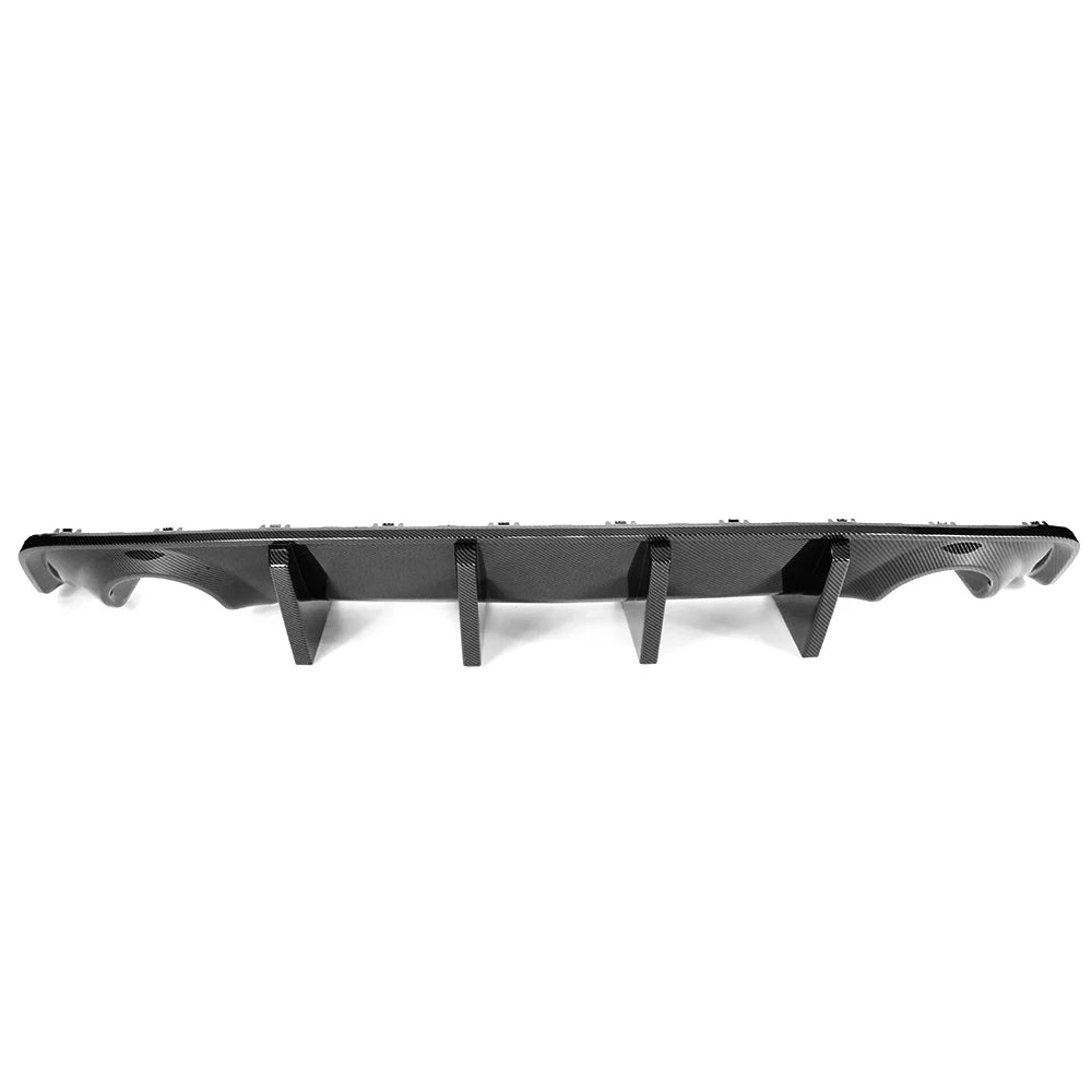 Rear Bumper Diffuser Carbon Fiber Look M887