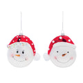 Set of 12 Glass Ornament M2261