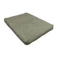 Queen Sage Microfiber Cotton Futon Mattress B4861