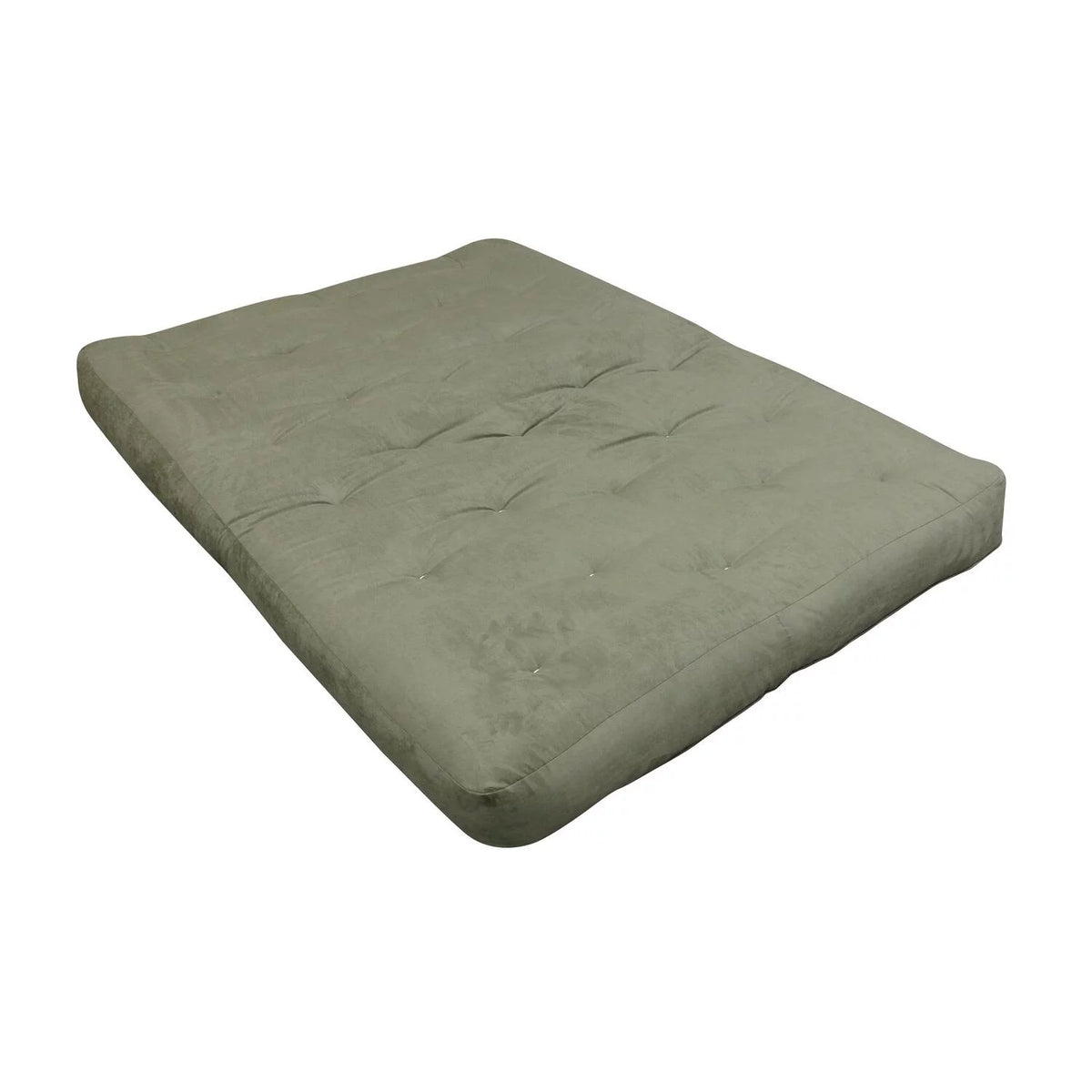 Queen Sage Microfiber Cotton Futon Mattress B4861