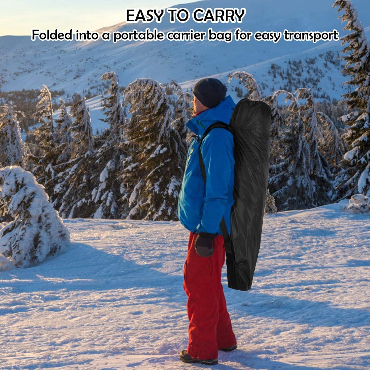 2-3 Person Pop-up Ice Fishing Shelter with Carrier Bag C8131