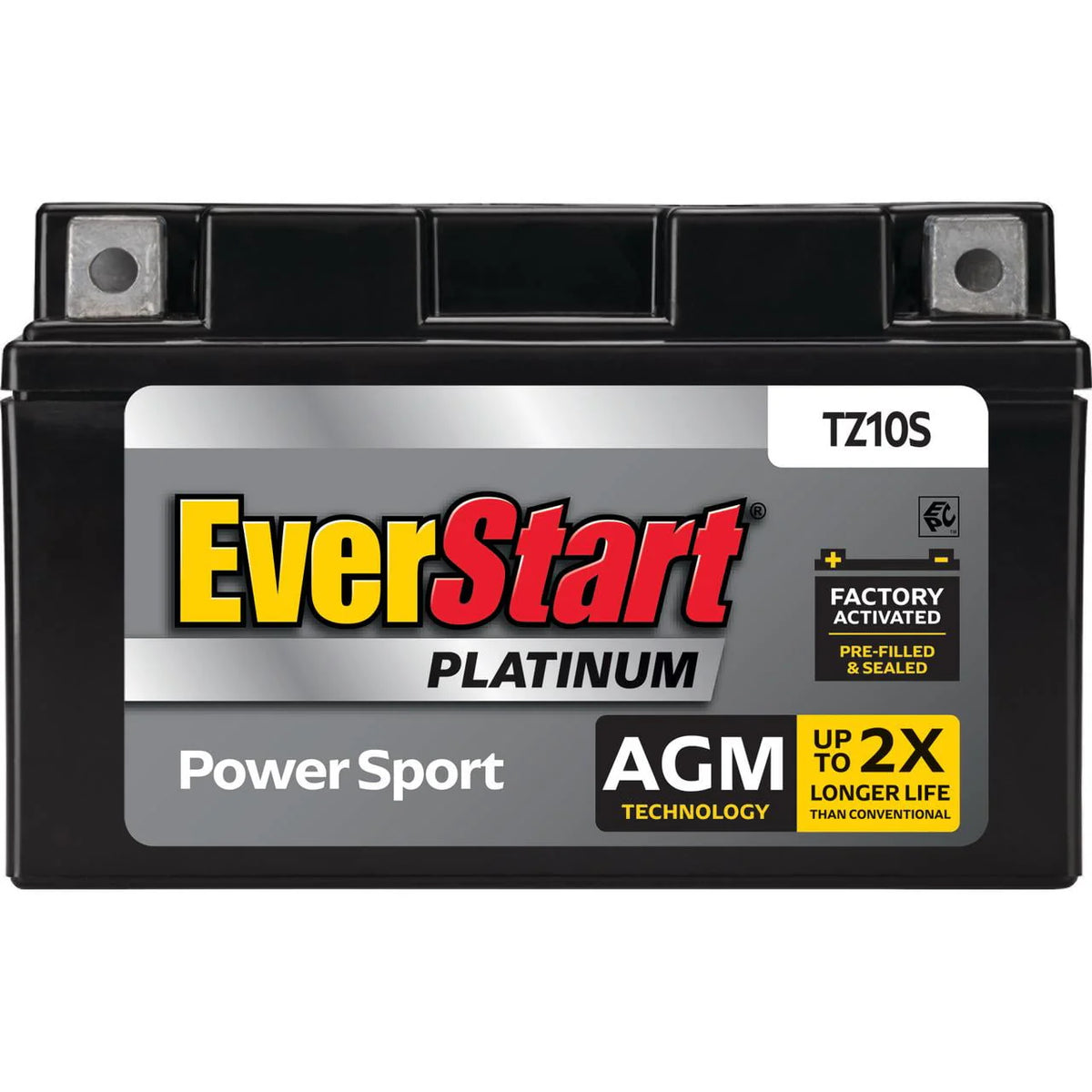 AGM Power Sport Battery Group Size TX10S 12 Volt 190 CCA H700185