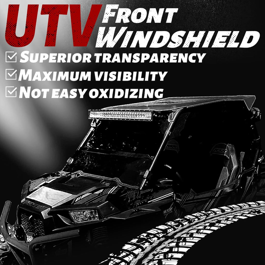 Clear Vented 3-IN-1 Windshield Q16785