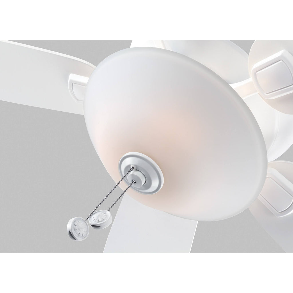 Rubberized White Ceiling Fan D26018