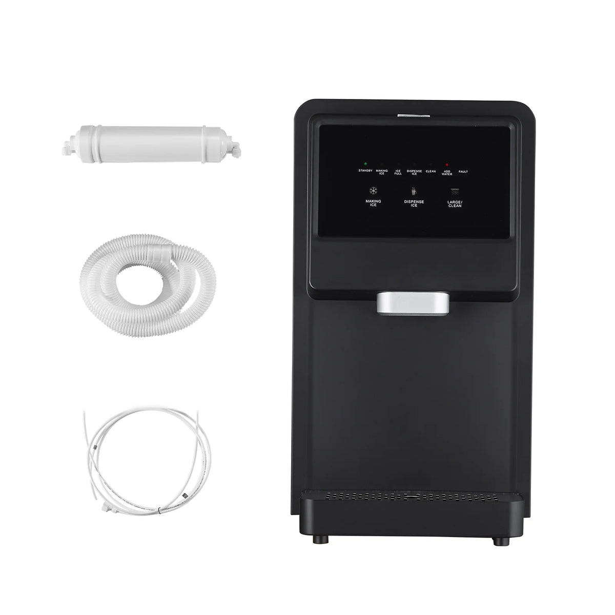 Portable Countertop Ice Maker 62lbs/24H Self-Cleaning M438
