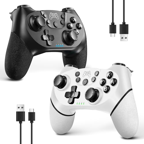 Black White Wireless Controller 2 Pack Z3992