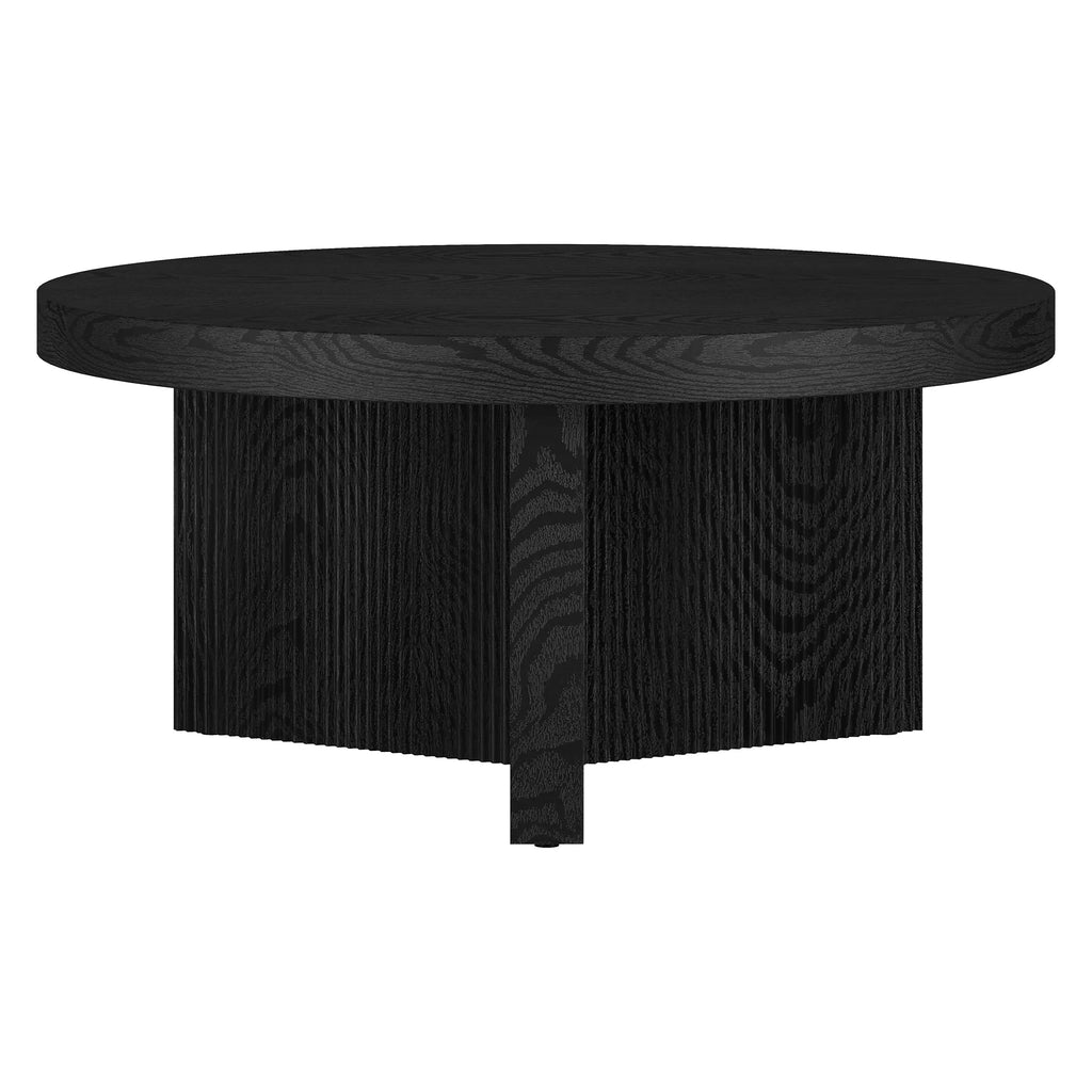 Black Grain Coffee Table D484