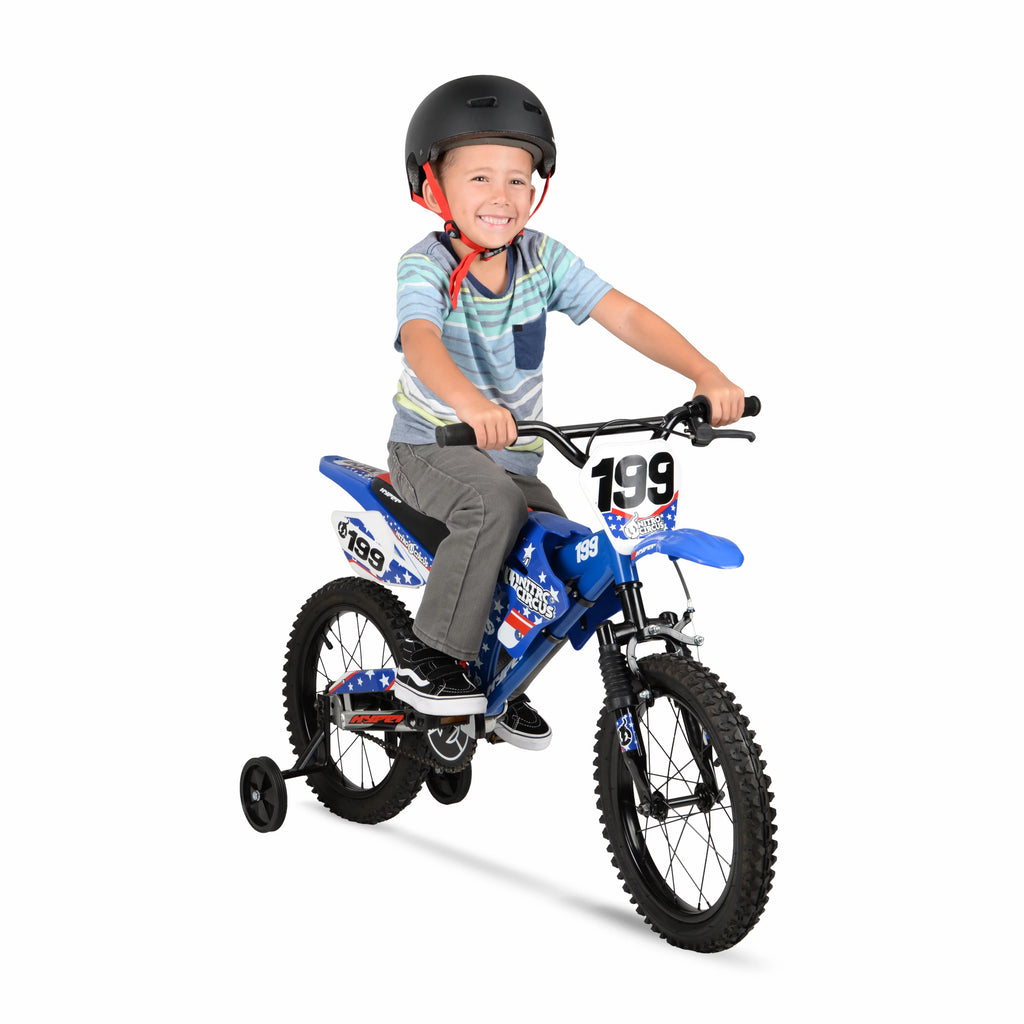 16 Blue Kids Motorbike Y394138