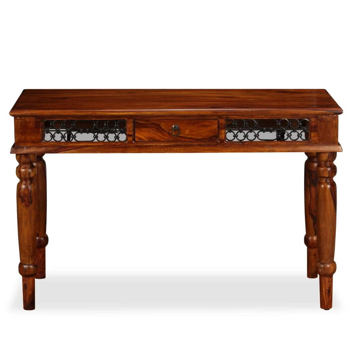 Sheesham Wood Writing Desk with Storage Drawer X766350