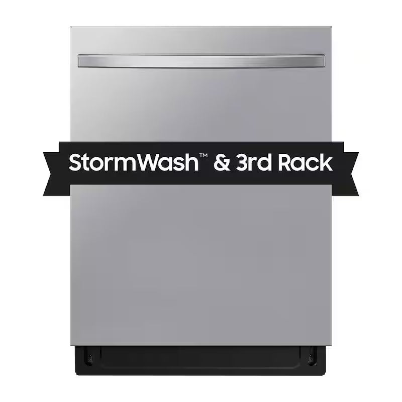 46 dBA Dishwasher with StormWash Handle and AutoRelease Door in Stainless Steel F34647