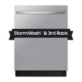 46 dBA Dishwasher with StormWash Handle and AutoRelease Door in Stainless Steel F34647