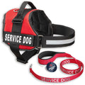 Service Dog Vest with Straps & Leash Set E851404