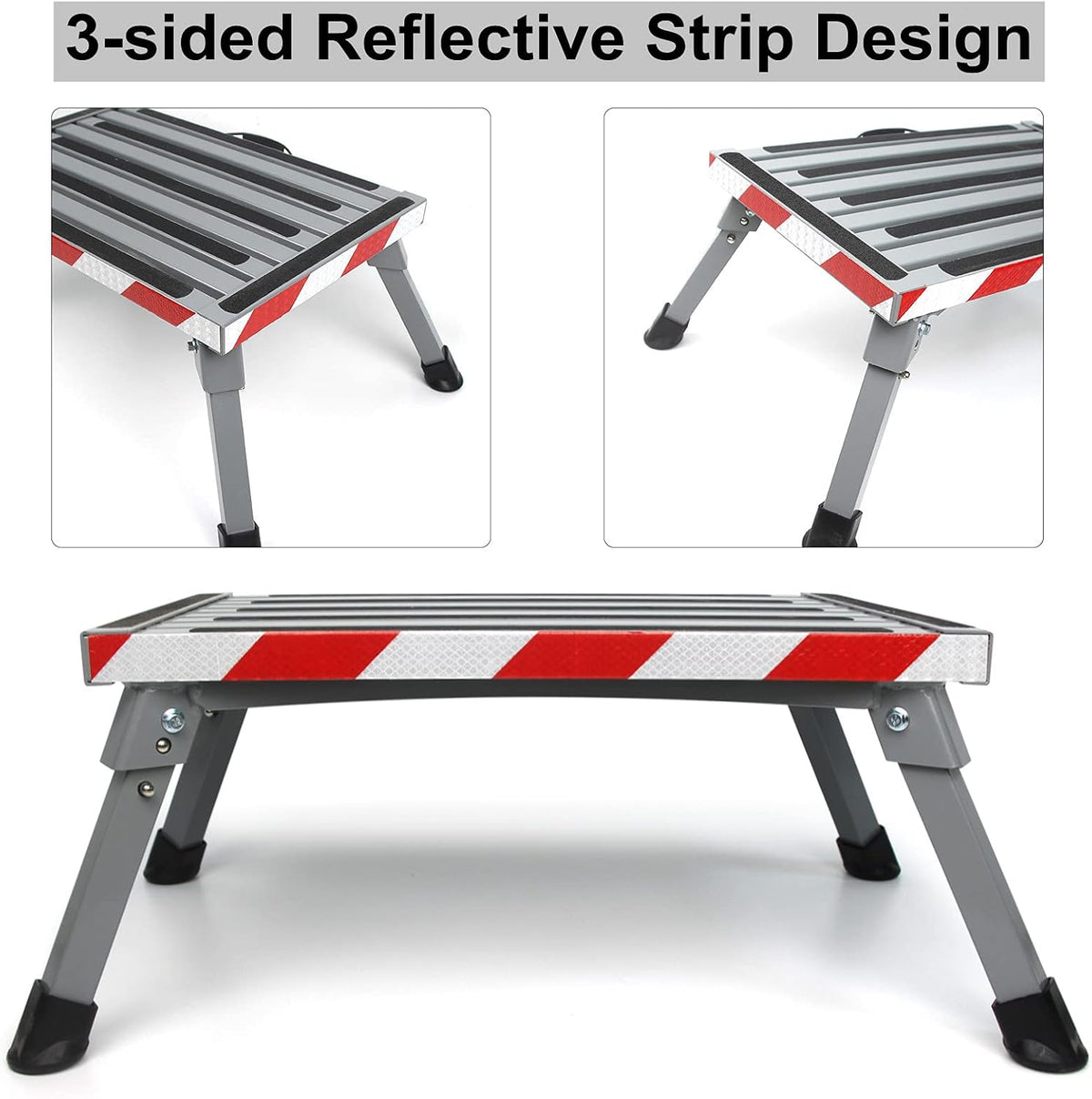 Folding RV Step Stool with Anti-Slip Surface N296778