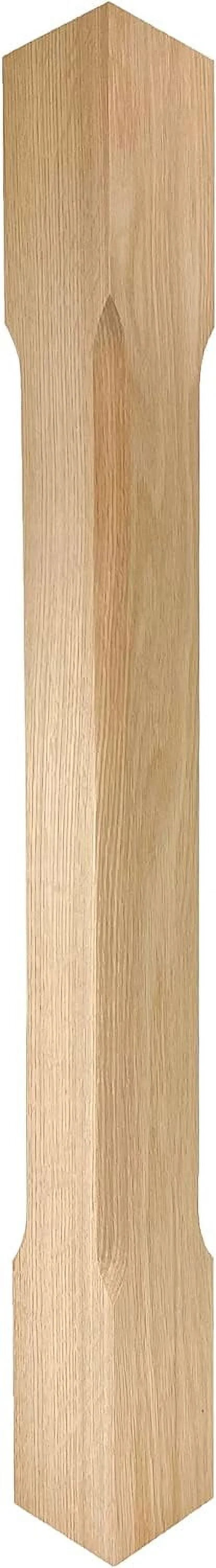 Unfinished Wood Island Leg 35 1/2" Tall Y7593