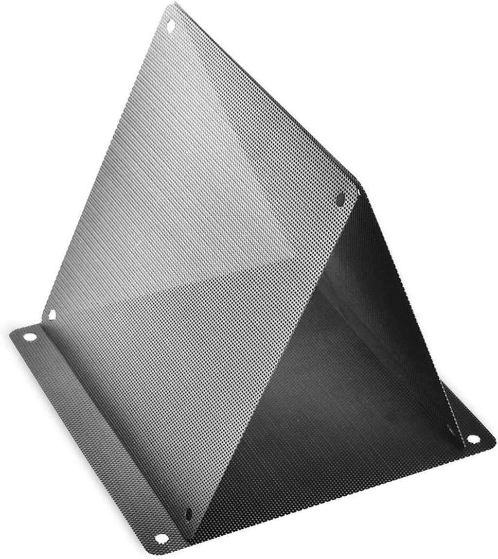120 mm Black PVC Computer Fan Dust Filter 10 Packs Z122