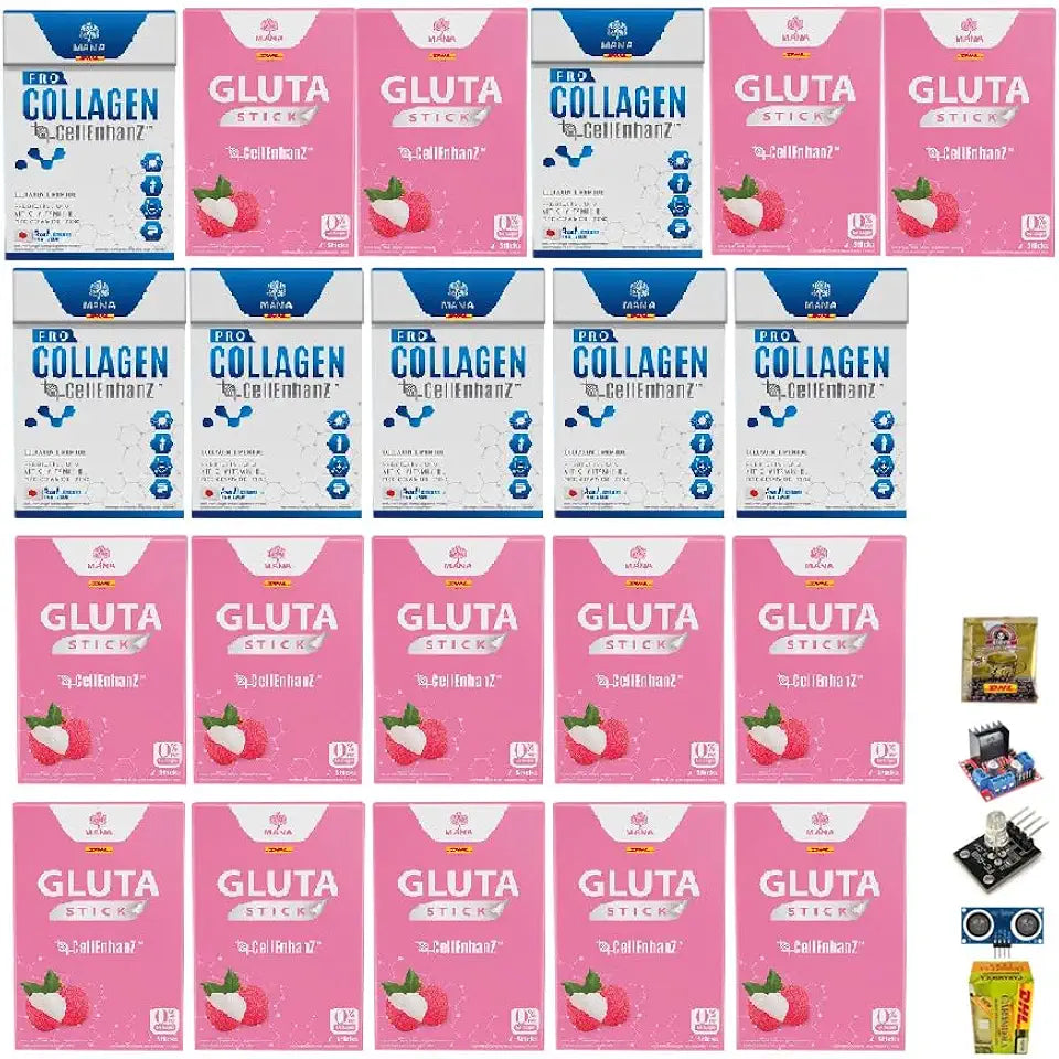 Collagen Gluta Set 7 + 14 Sachets F767842