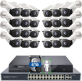 32 Channel 4K PoE Security Camera System 8TB V5231