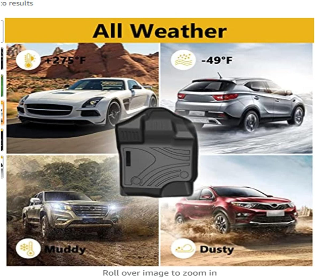 All-Weather Rubber Floor Mats & Cargo Liners L90833