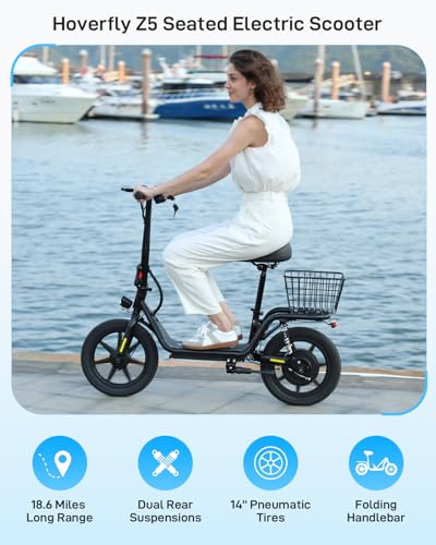 14" Electric Scooter with Seat W8588