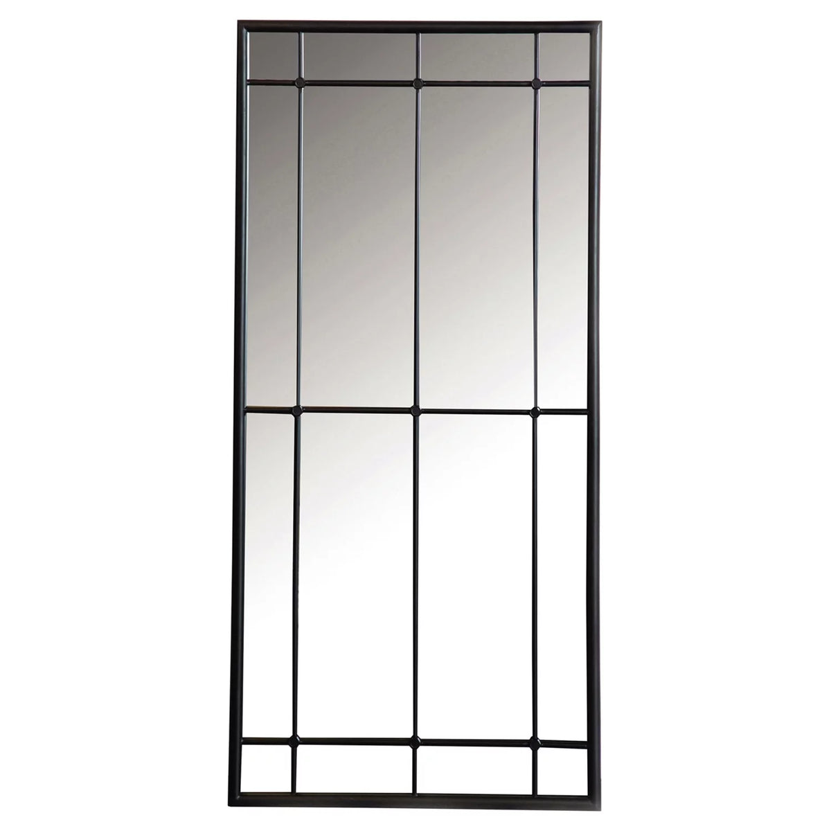 Black Rectangular Wall Mirror C134129
