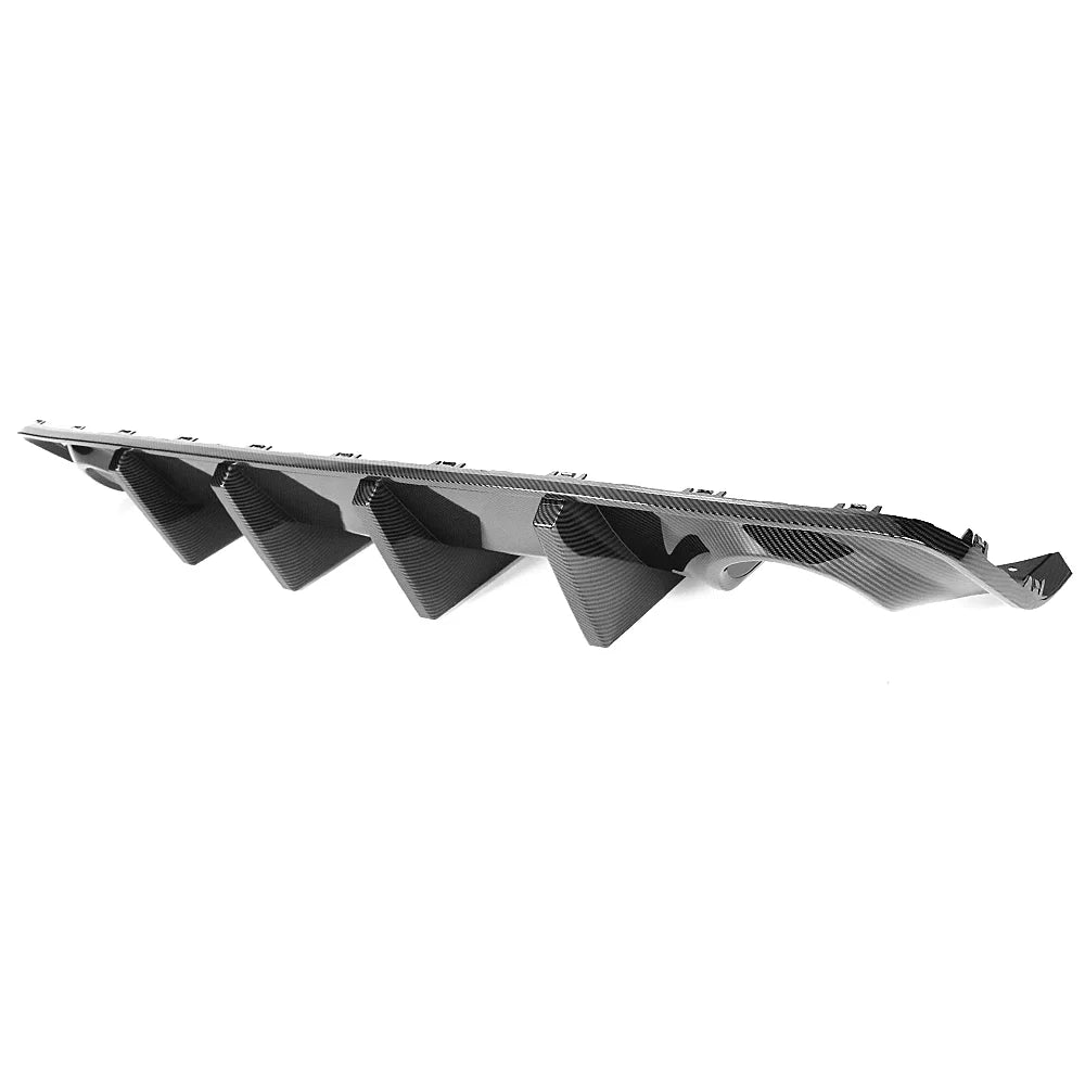 Rear Bumper Diffuser Carbon Fiber Look M887
