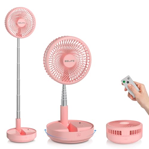 Portable Rechargeable Oscillating USB Desk Floor Fan C426