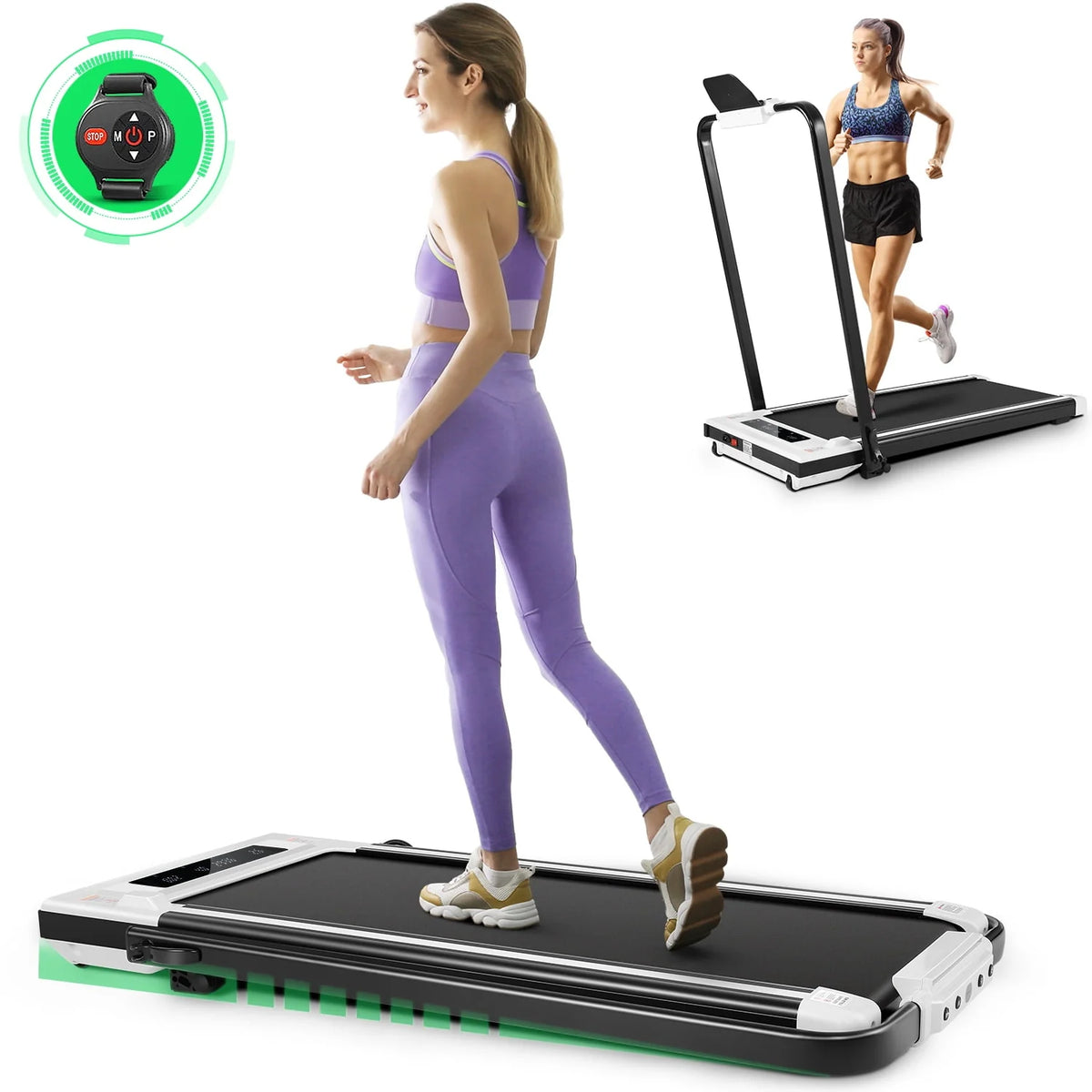 4 in 1 Under Desk Treadmill with 2.5HP Motor S749
