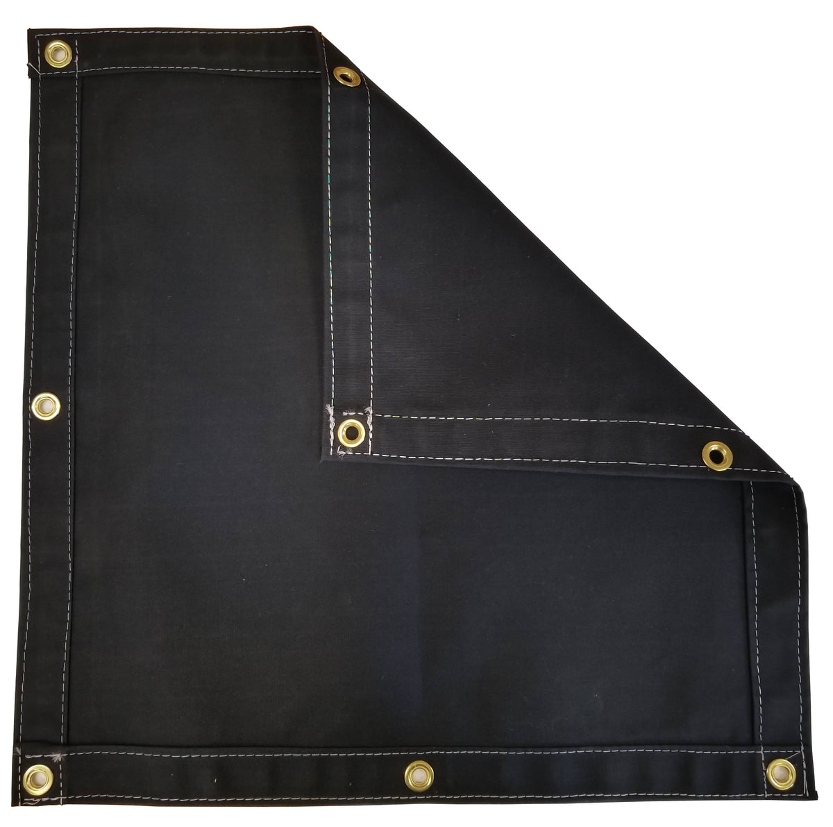 Black 20 x 20 Polyester Canvas Tarp K291597