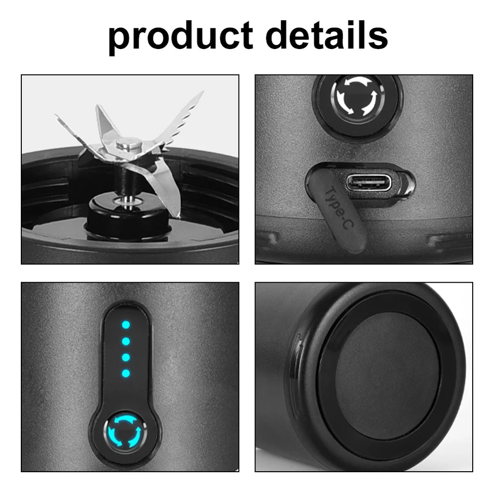 Portable USB Electric Blender 530ml P955260