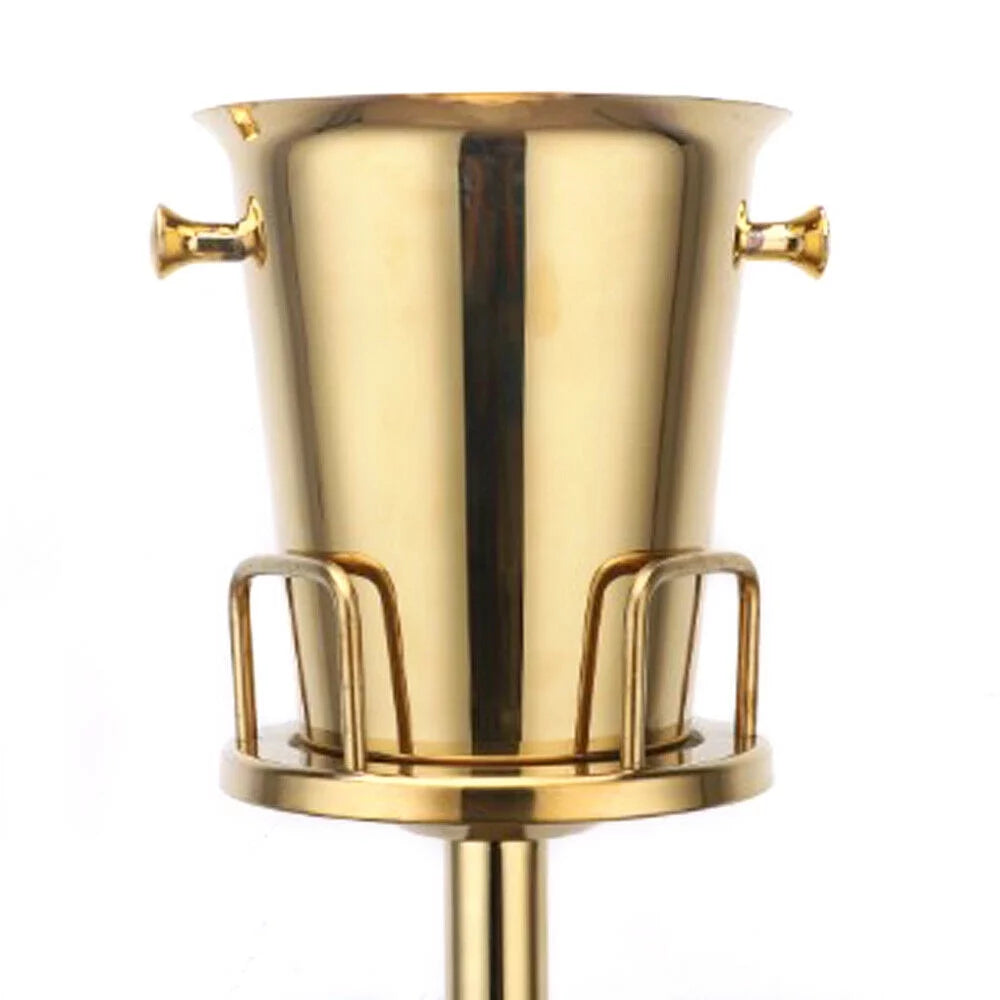 Free Standing Stainless Steel Wine Chiller Ice Bucket Y950