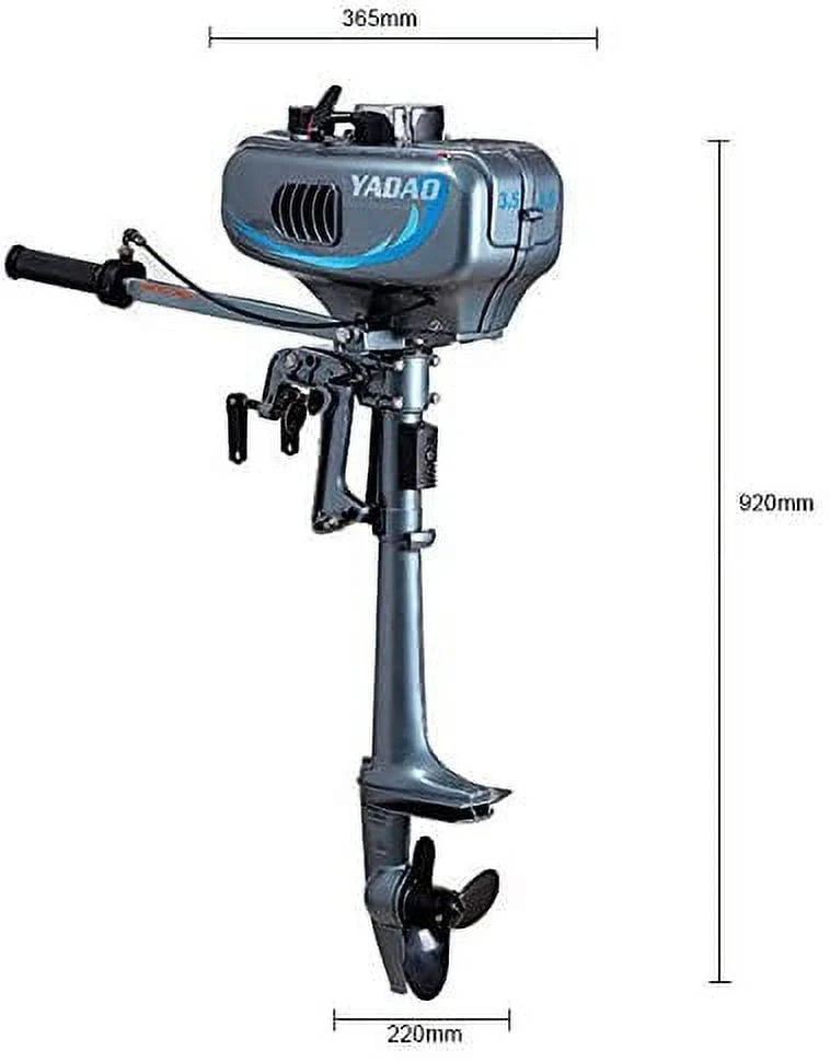 2 Stroke 3.5HP Outboard Motor Boat Engine X207253