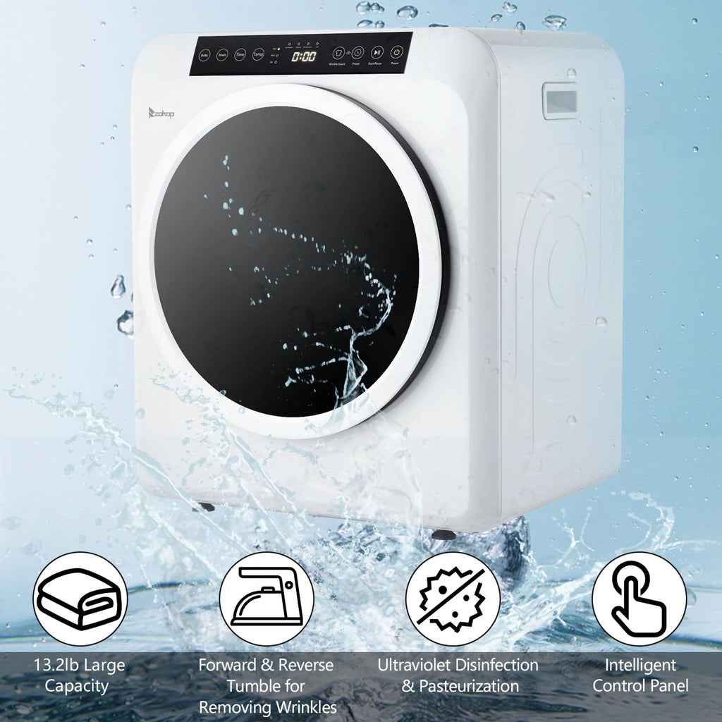 Compact Electric Dryer White X4163