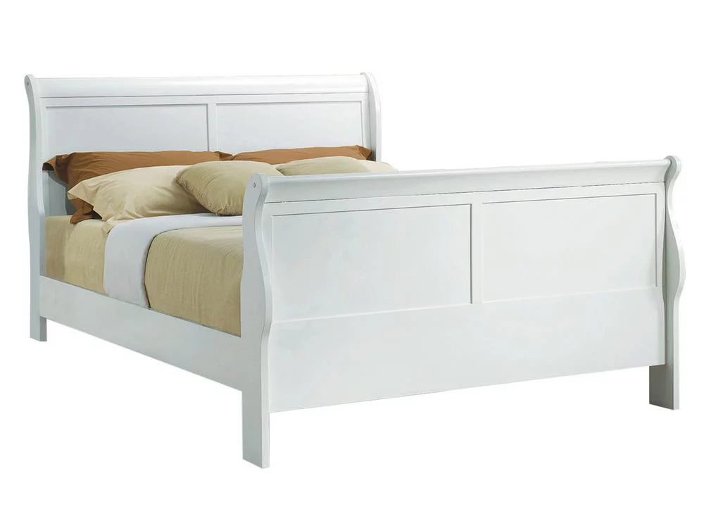 White Full 6pcs Bedroom Set F279